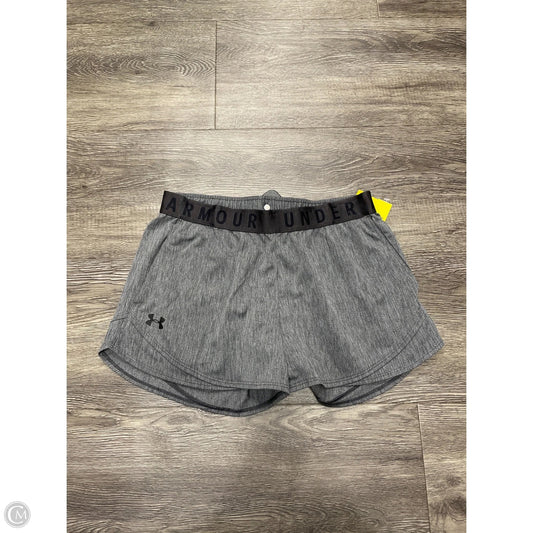 Athletic Shorts By Under Armour In Grey, Size: M