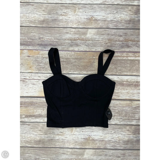 Top Sleeveless By Shinestar In Black, Size: S