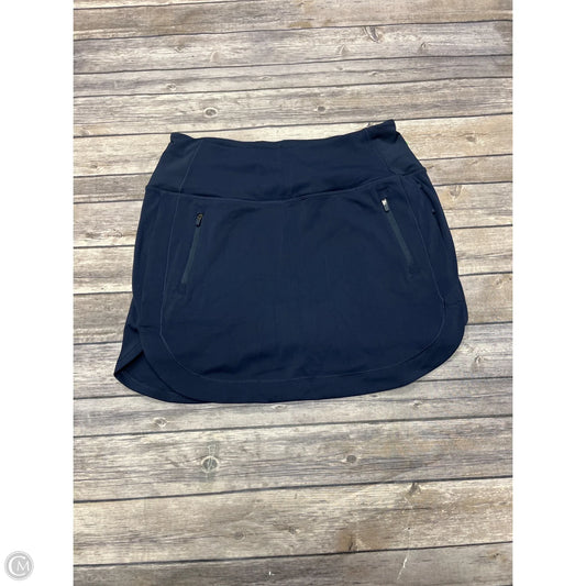 Athletic Skirt By Athleta In Navy, Size: M