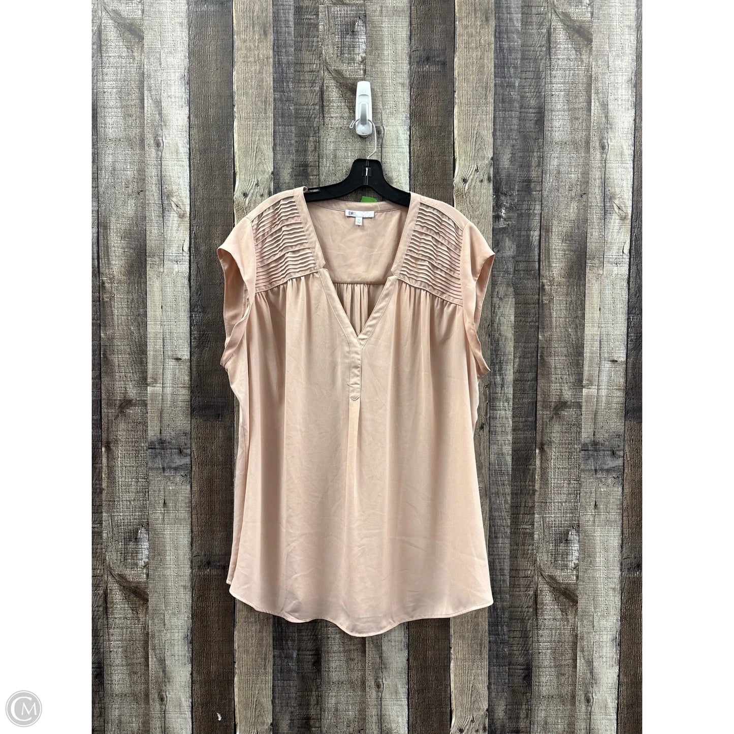 Top Sleeveless By Dr2 In Pink, Size: 3x
