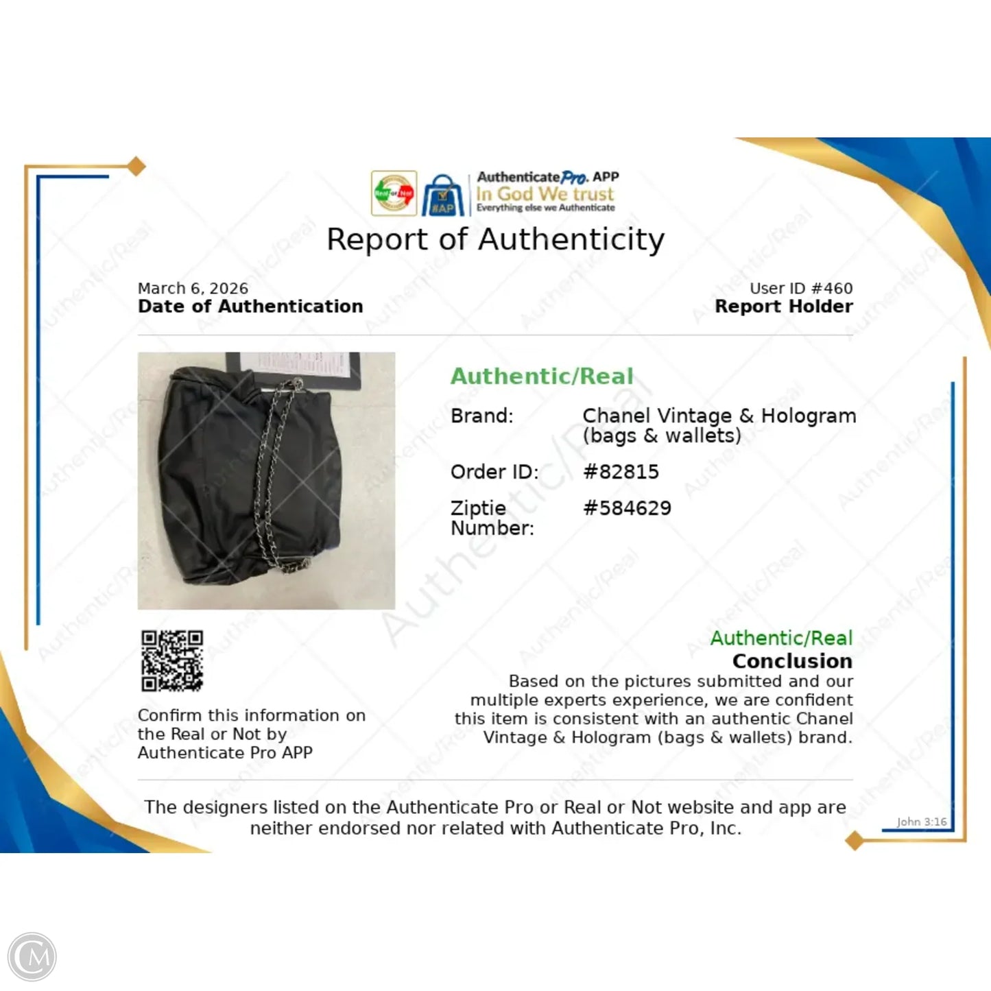 Handbag Luxury Designer By Chanel, Size: Large