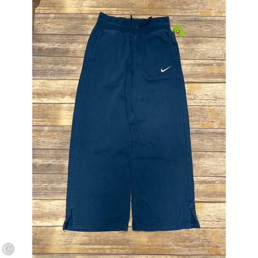 Athletic Pants By Nike In Blue, Size: S