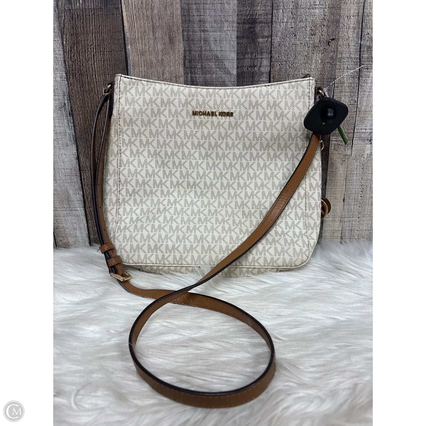 Crossbody Designer By Michael Kors, Size: Medium