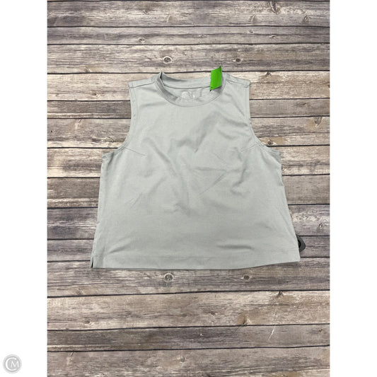 Athletic Tank Top By Jockey In Grey, Size: S
