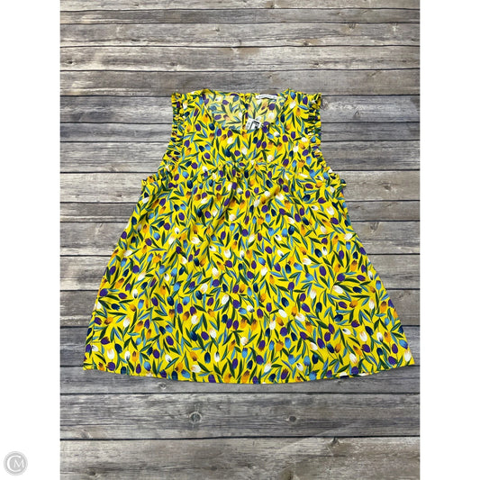 Top Sleeveless By Staccato In Multi-colored, Size: L