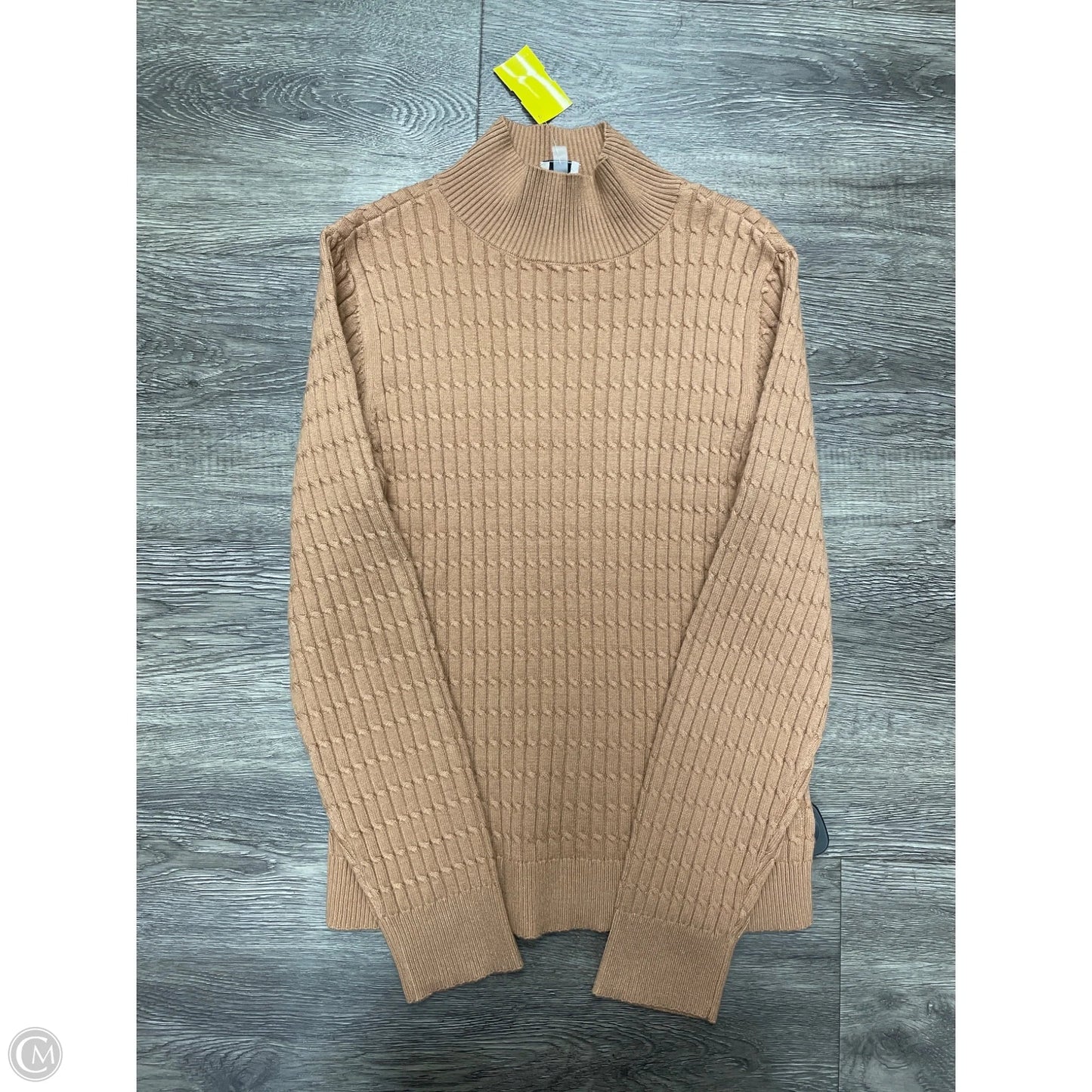 Sweater By Anne Klein In Tan, Size: S