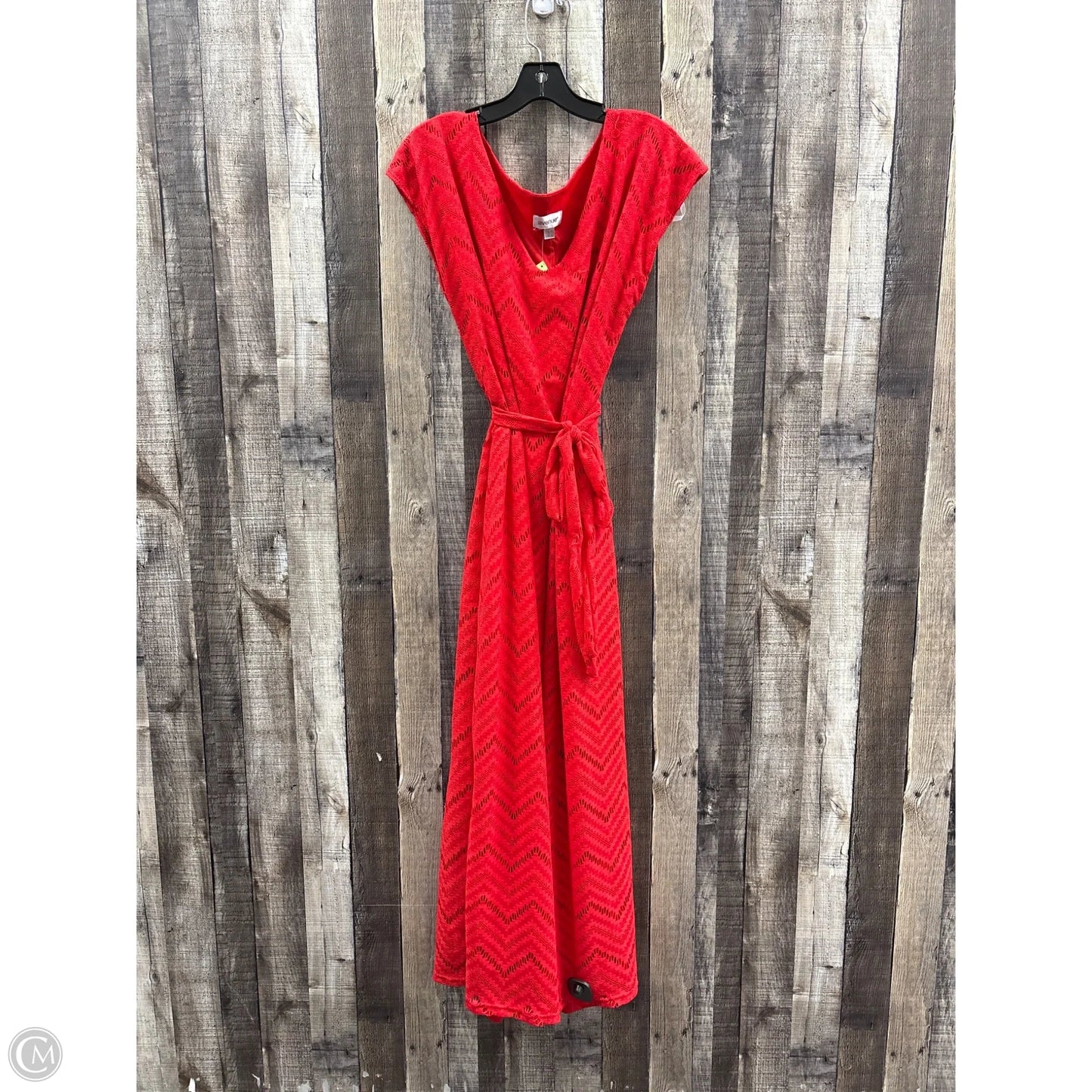 Dress Casual Maxi By Avenue In Red, Size: Xl