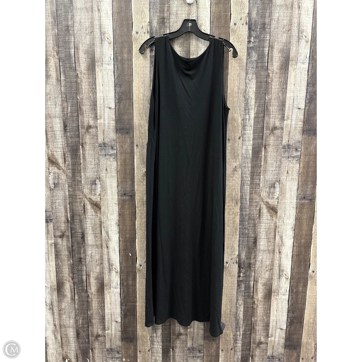 Dress Casual Maxi By J. Jill In Black, Size: L