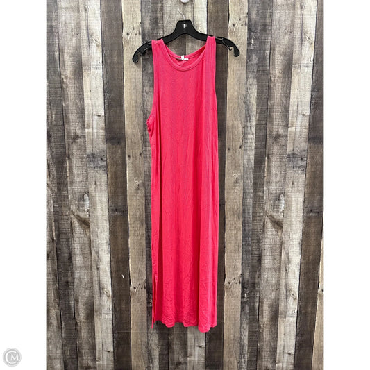 Dress Casual Maxi By Motherhood In Pink, Size: L