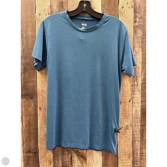 Top Short Sleeve By Spyder In Blue, Size: S