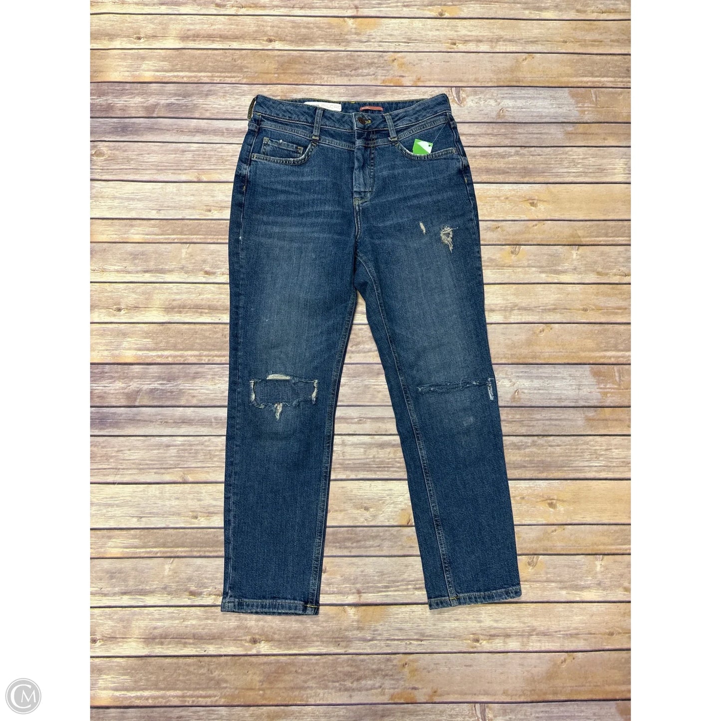 Jeans Skinny By Pilcro In Blue Denim, Size: 8