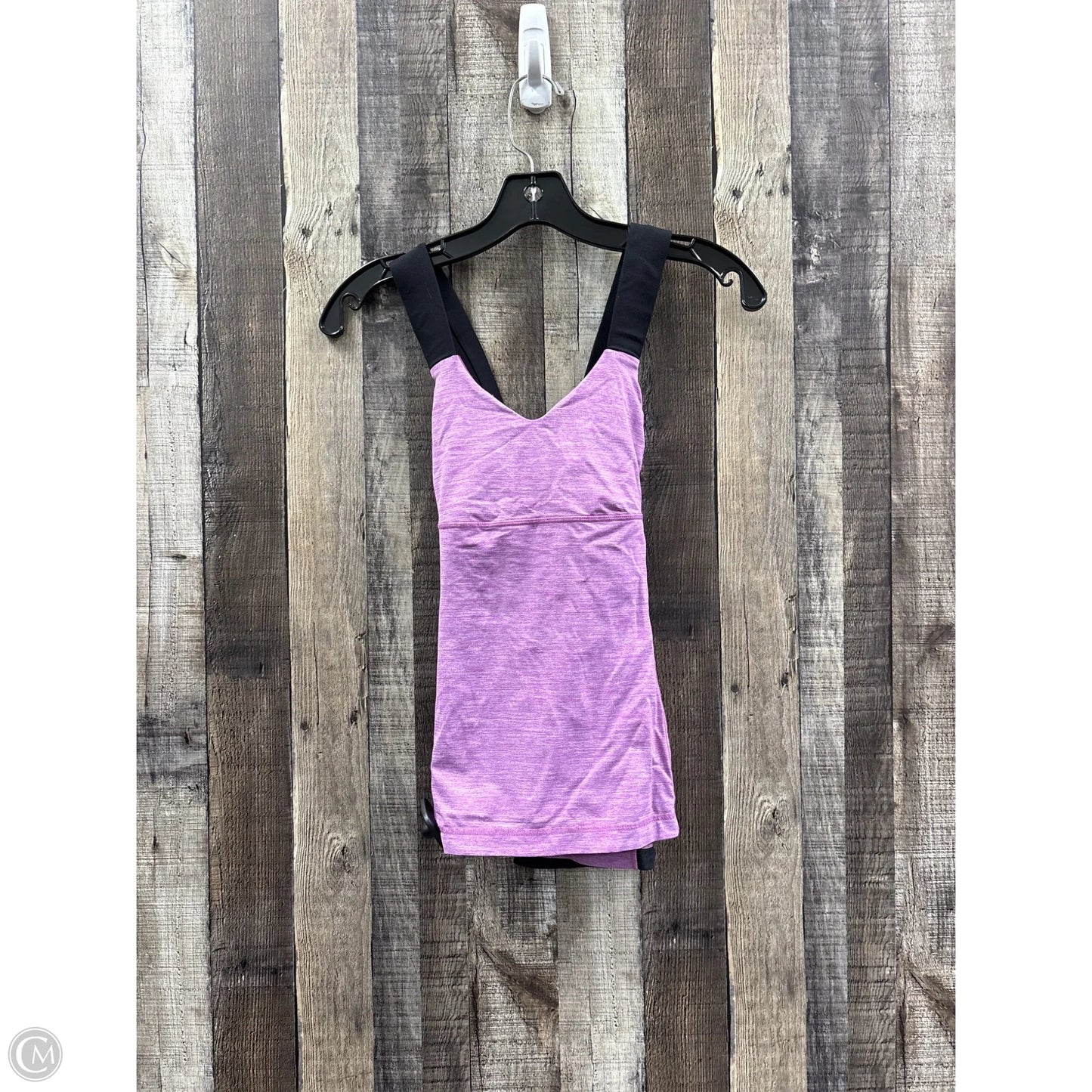 Athletic Tank Top By Lululemon In Purple, Size: 4