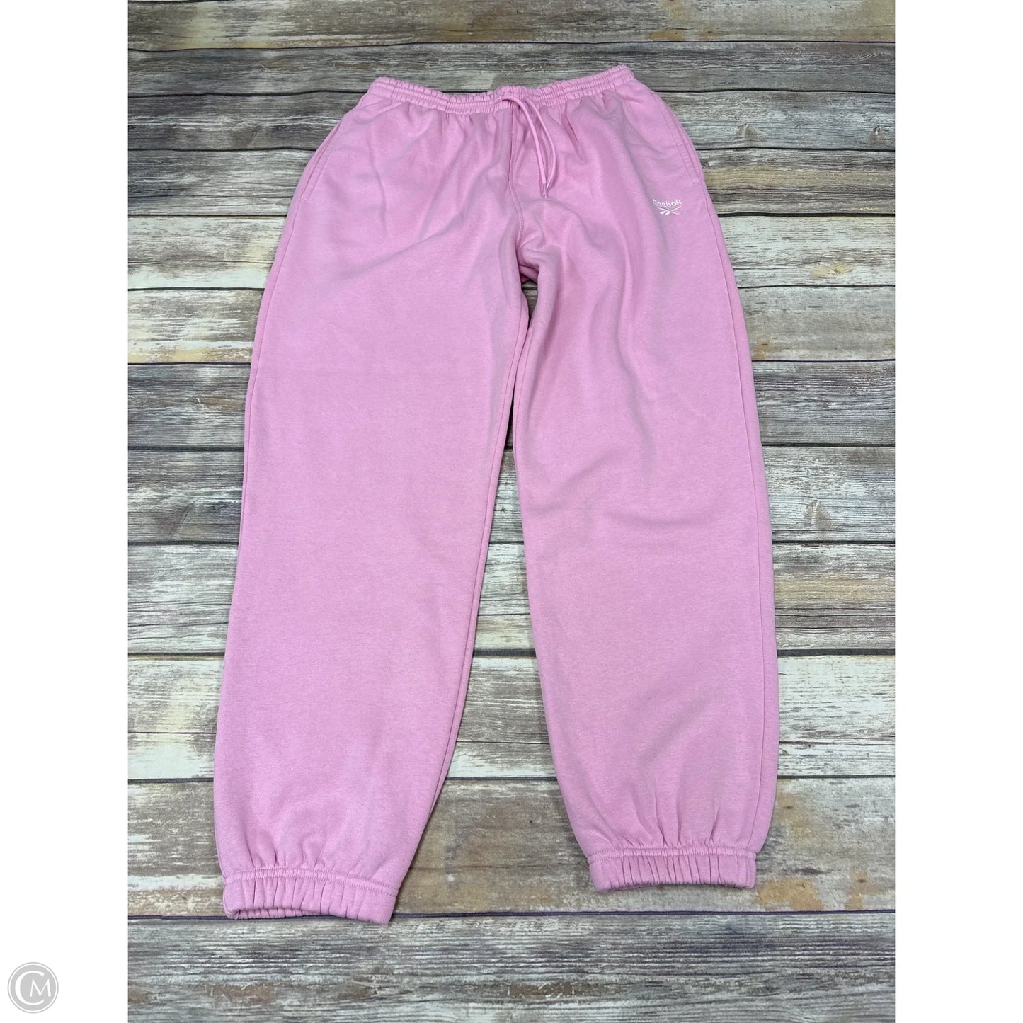 Pants Joggers By Reebok In Pink, Size: L