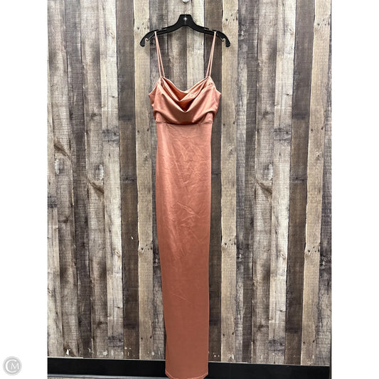 Dress Casual Maxi By Windsor In Rose Gold, Size: Xl