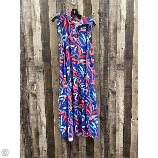 Dress Casual Maxi By Cme In Multi-colored, Size: Xl