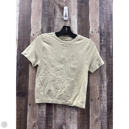 Top Short Sleeve By A New Day In Green, Size: M