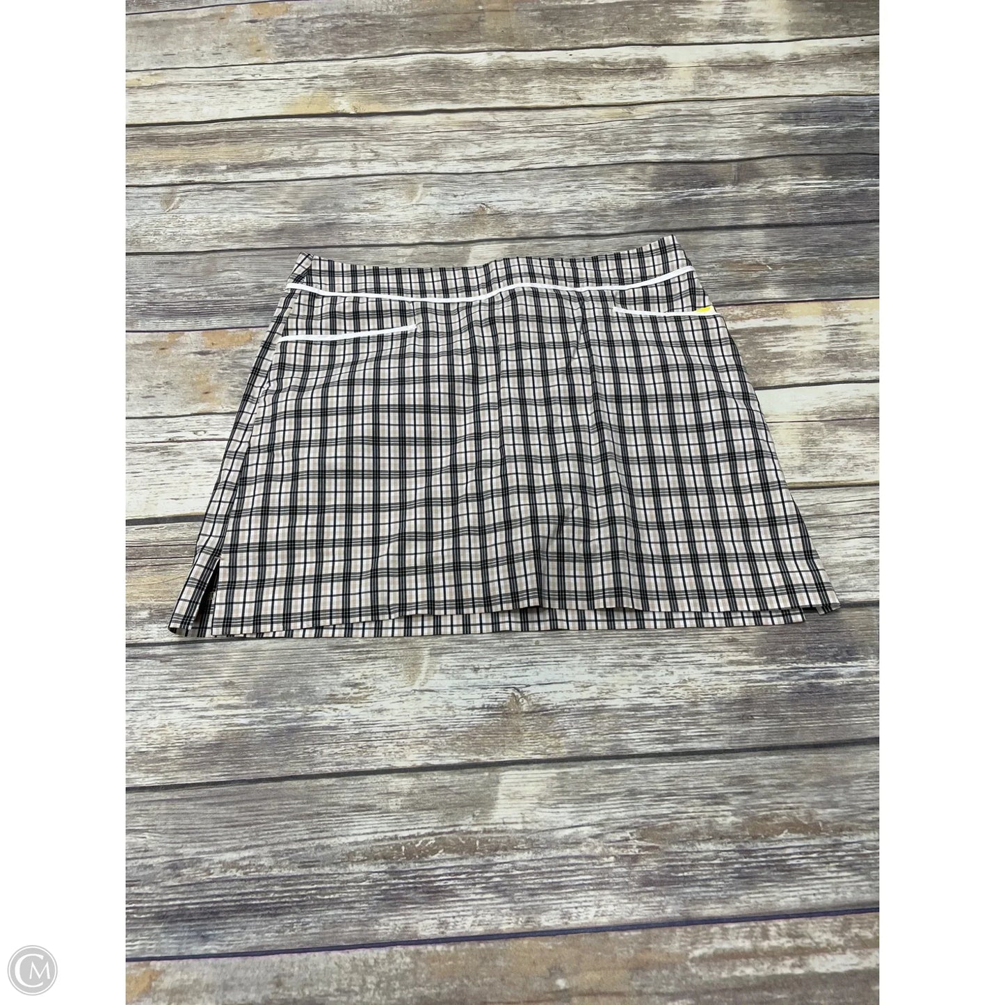 Skirt Midi By Izod In Checkered Pattern, Size: 8