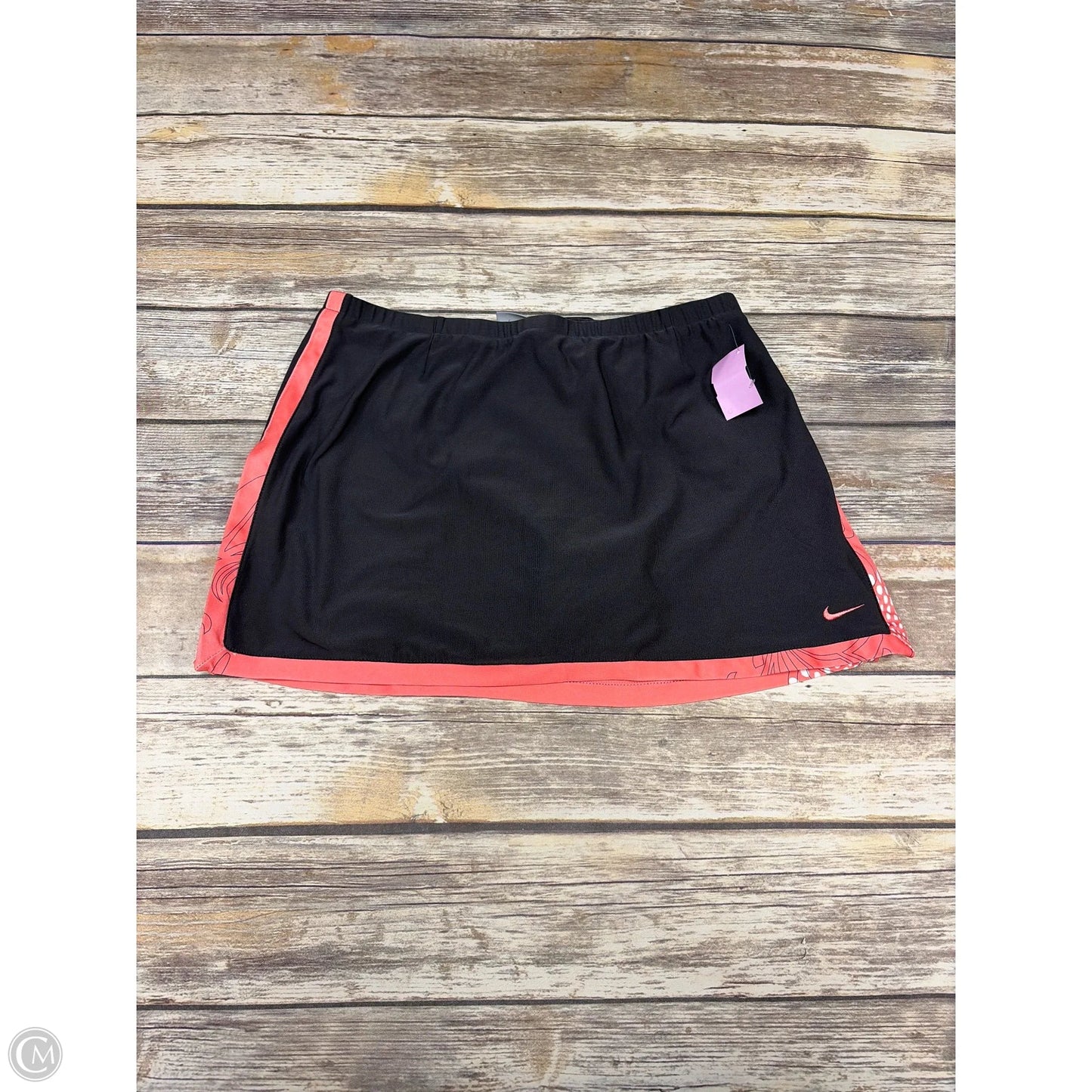 Athletic Skort By Nike In Grey, Size: M