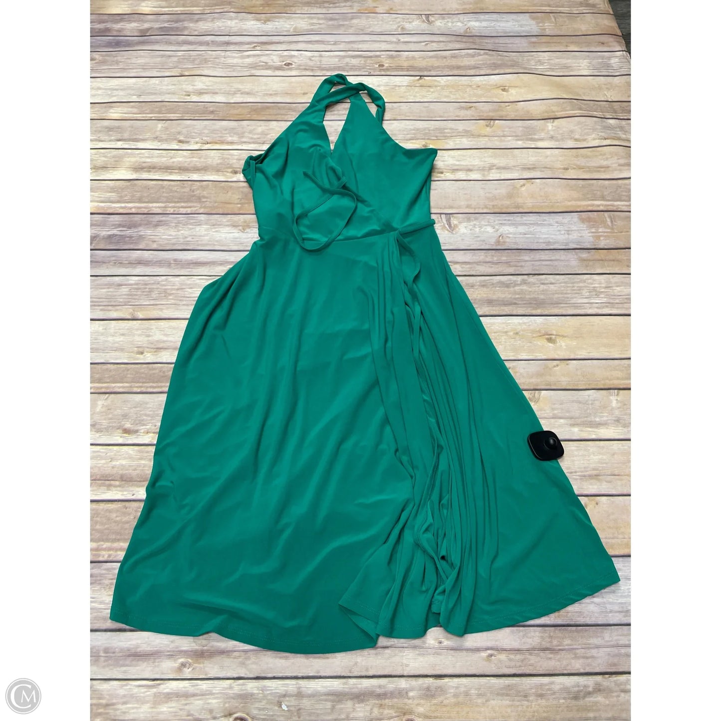Dress Casual Midi By Cme In Green, Size: 4