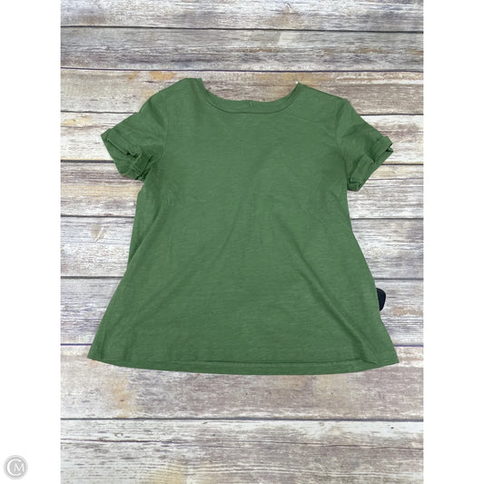 Top Short Sleeve By Max Studio In Green, Size: S