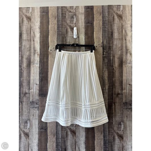 Skirt Maxi By H&m In White, Size: S