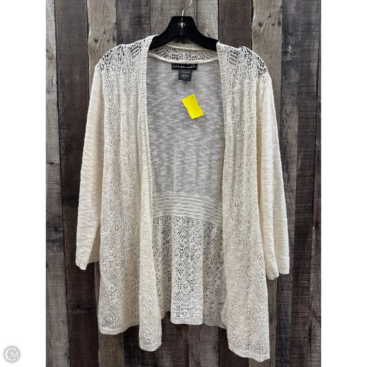 Cardigan By United States Sweaters In White, Size: L