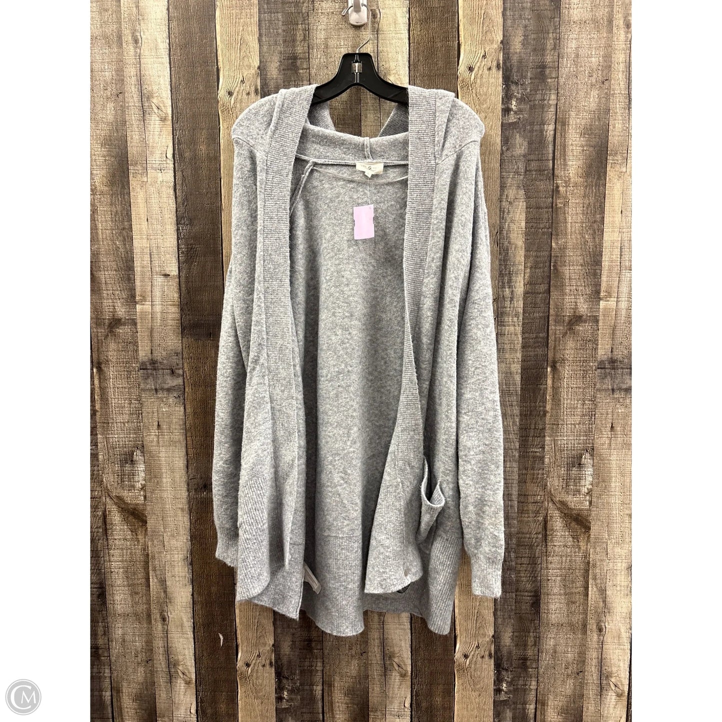 Sweater Cardigan By Lou And Grey In Grey, Size: L