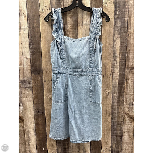 Dress Casual Midi By Japna In Blue Denim, Size: M