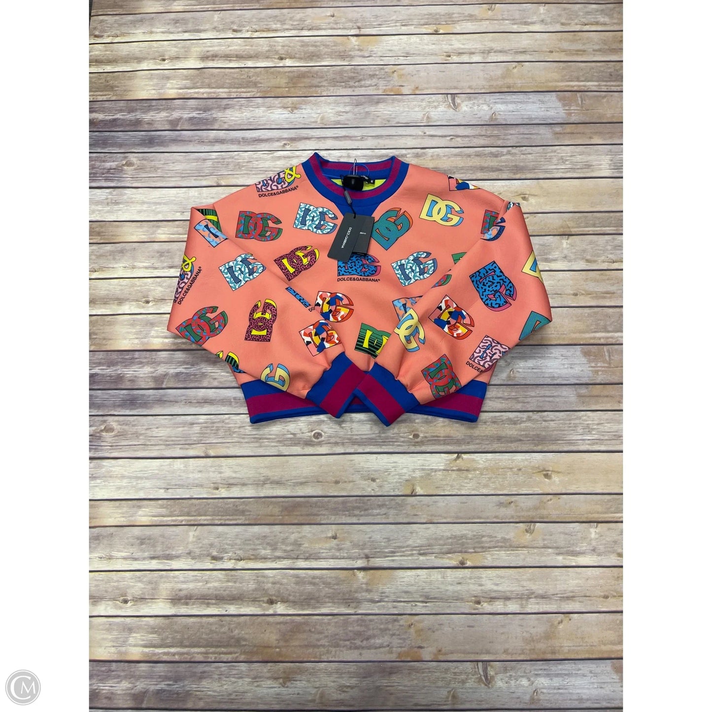 Sweatshirt Luxury Designer By Dolce And Gabbana In Multi-colored, Size: 10