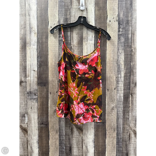 Top Sleeveless By Cme In Multi-colored, Size: M