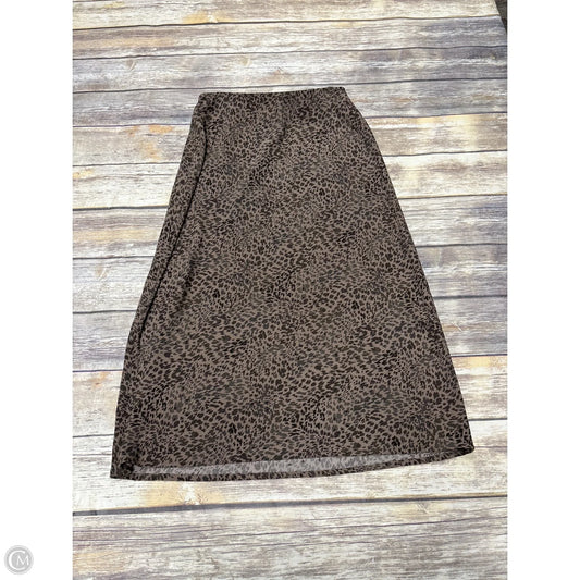 Skirt Midi By A New Day In Brown, Size: S