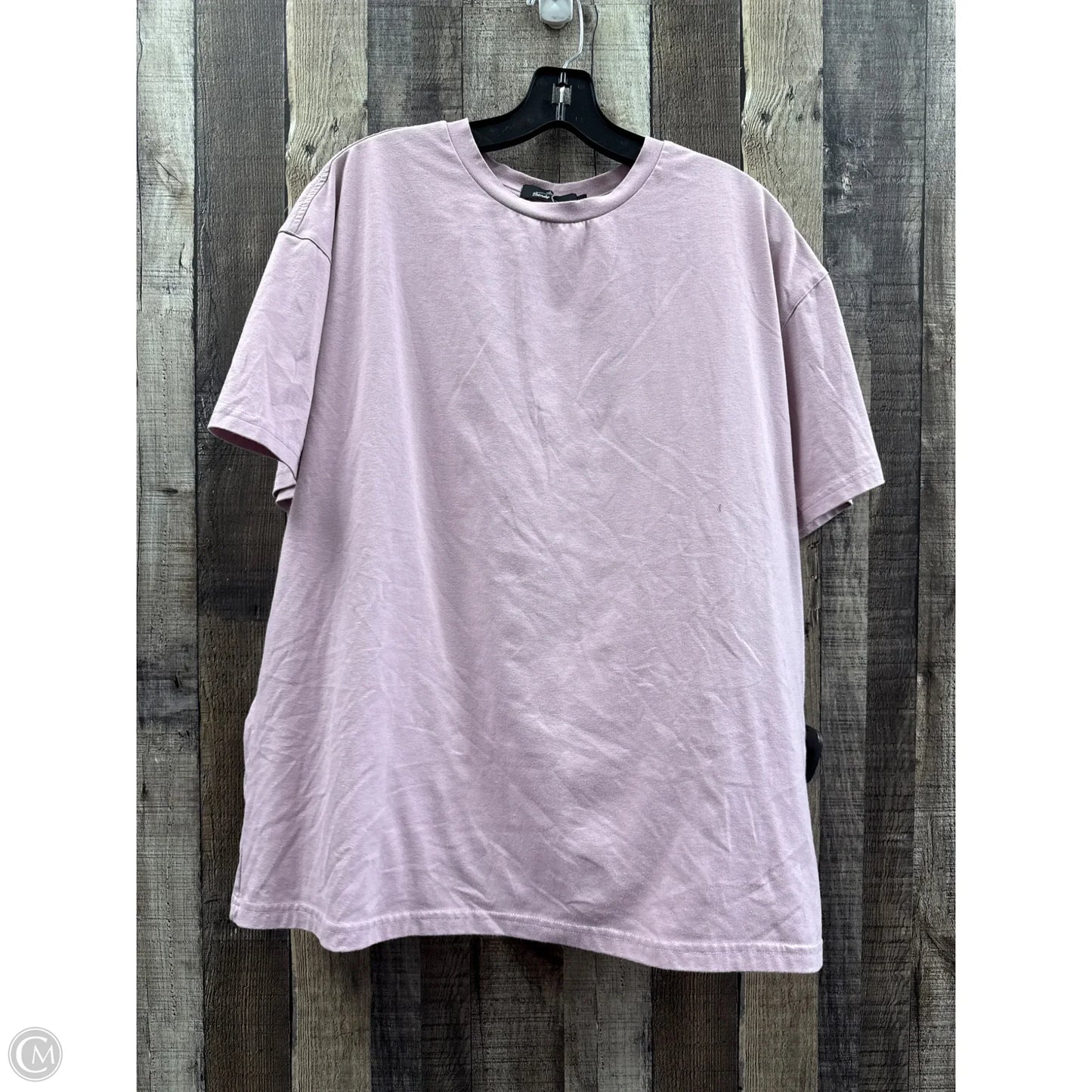 Top Short Sleeve By Trendy Queen In Purple, Size: M