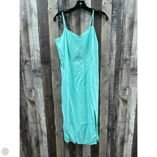 Dress Casual Midi By J. Crew In Teal, Size: 8