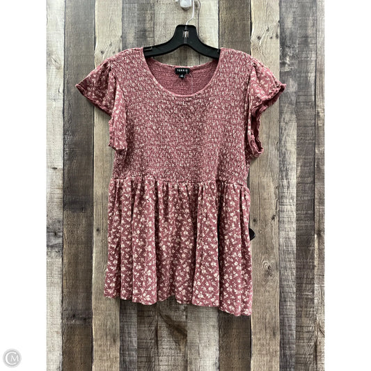 Top Short Sleeve By Torrid In Purple, Size: 2x