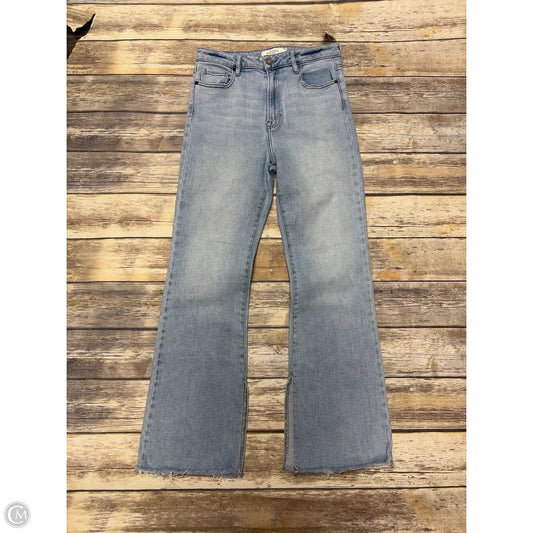 Jeans Flared By Hidden In Blue Denim, Size: 10