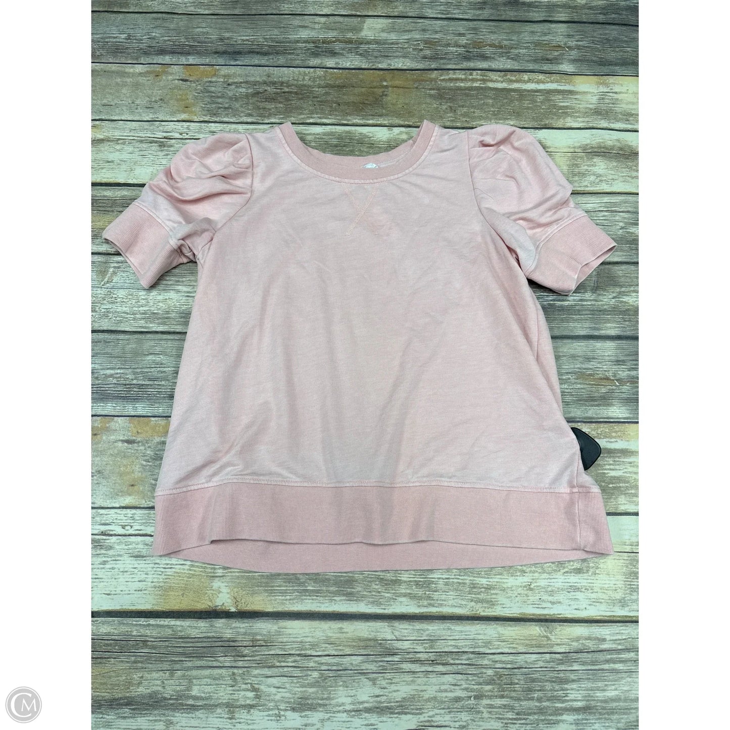Top Short Sleeve By Jane And Delancey In Pink, Size: M