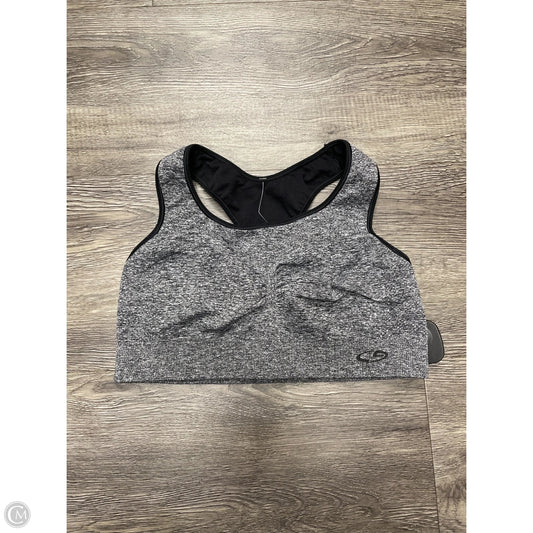 Athletic Bra By Tek Gear In Grey, Size: M