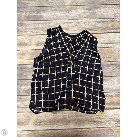 Top Sleeveless By J. Crew In Multi-colored, Size: 12