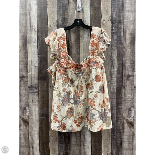 Top Sleeveless By Torrid In Multi-colored, Size: 3x