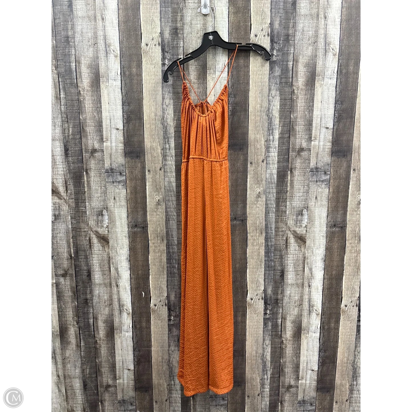 Jumpsuit By Cme In Orange, Size: S
