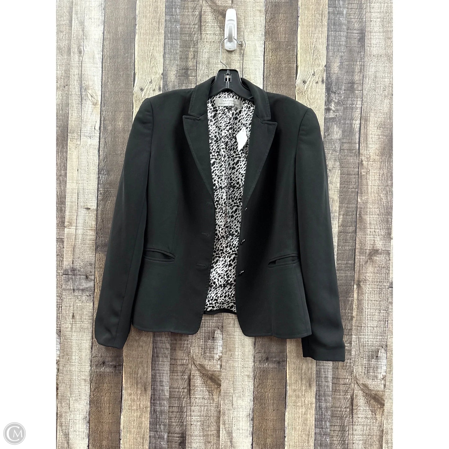 Blazer By Tahari In Black, Size: 6