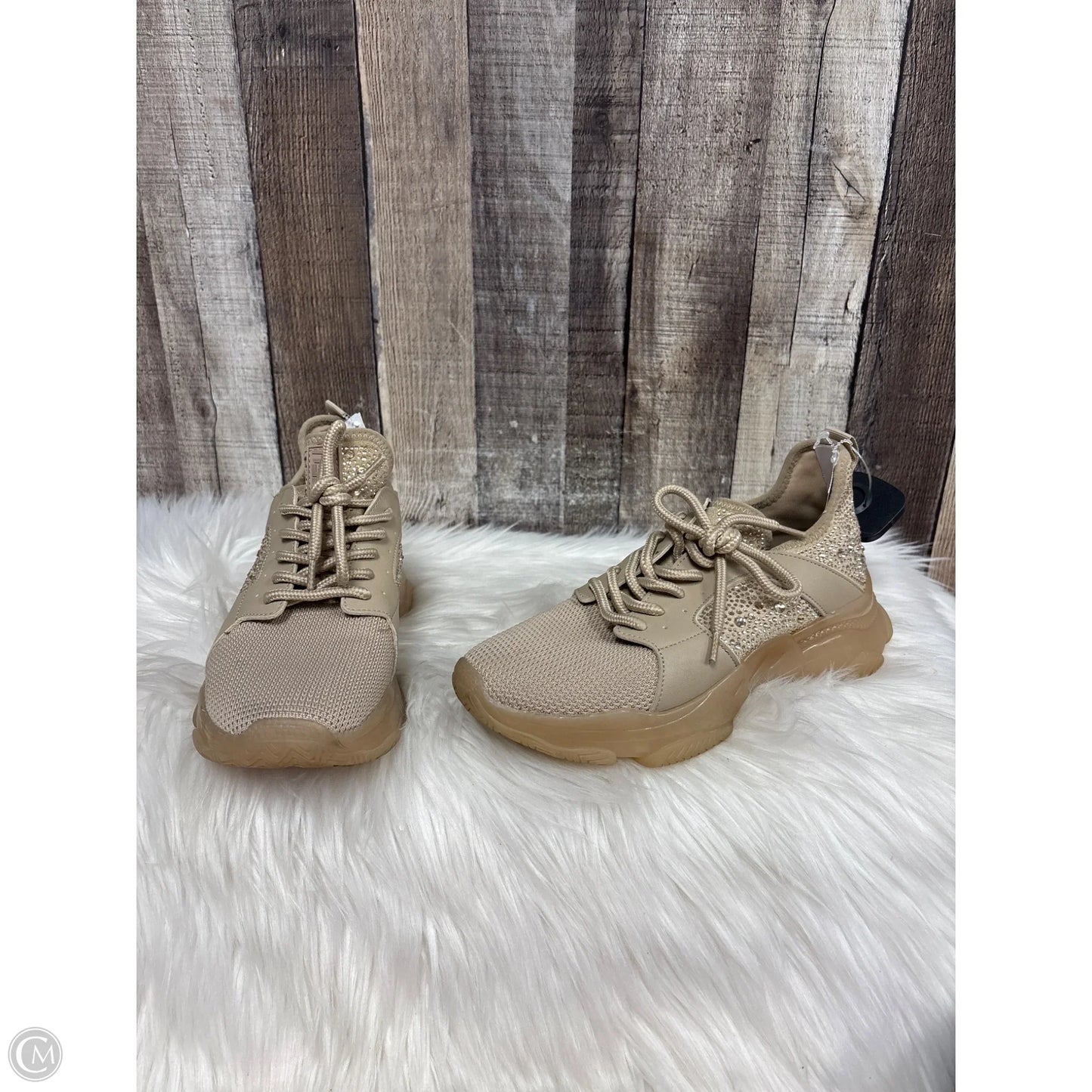 Shoes Athletic By Steve Madden In Tan, Size: 8.5