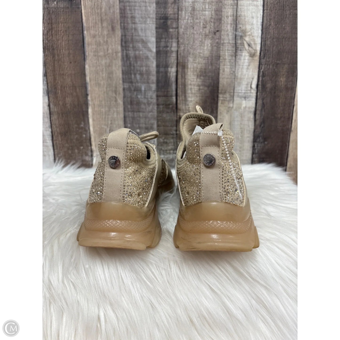 Shoes Athletic By Steve Madden In Tan, Size: 8.5