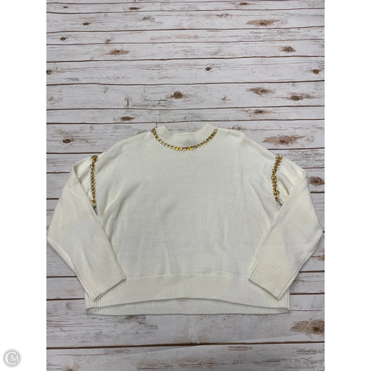 Sweater By New York And Co In Cream, Size: S