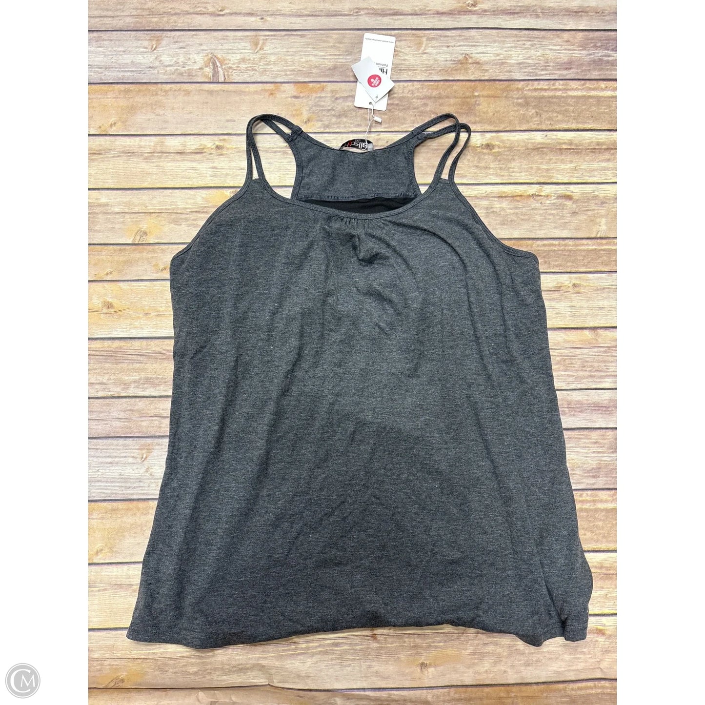 Athletic Tank Top By Cme In Grey, Size: 2x