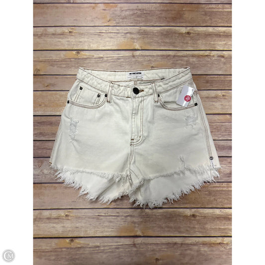 Shorts By Cme In Cream Denim, Size: 6