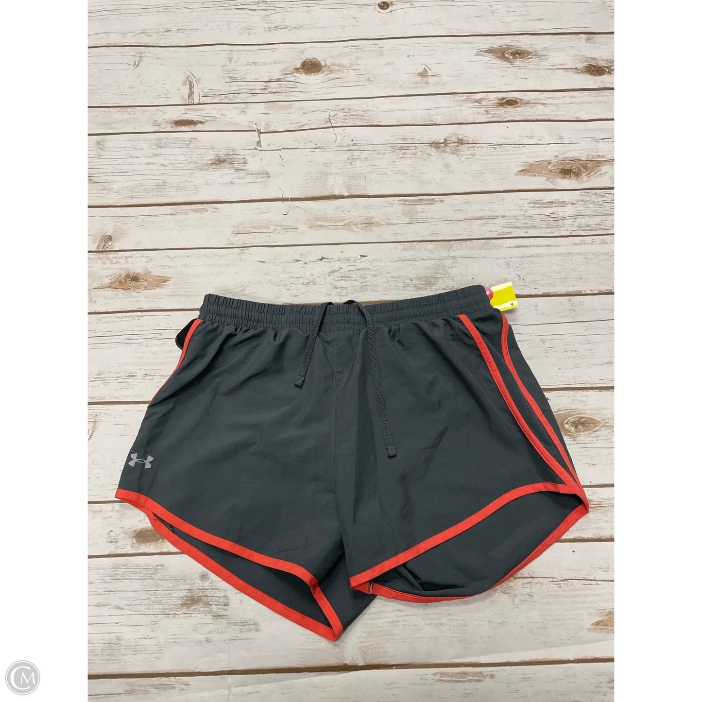 Athletic Shorts By Under Armour In Grey & Pink, Size: S
