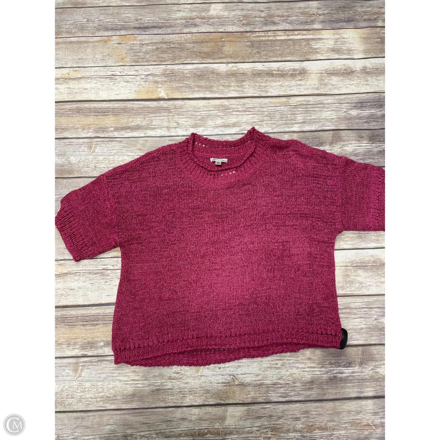 Sweater By Versona In Pink, Size: L