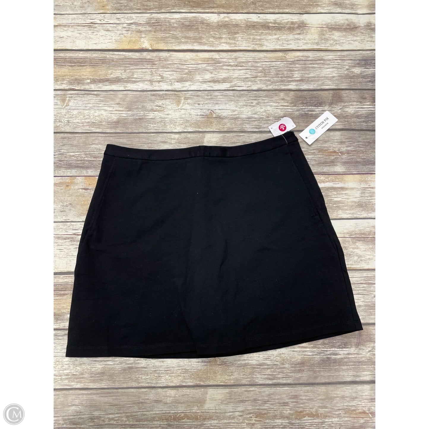 Skirt Mini & Short By Nine Britton In Black, Size: Xl