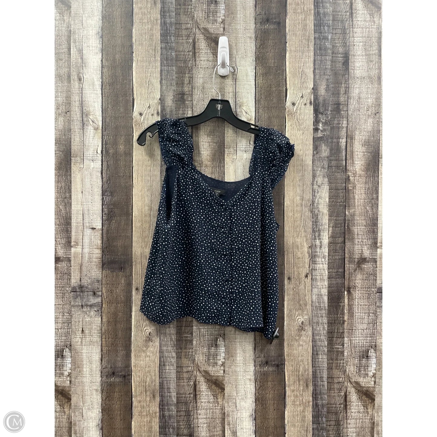 Top Sleeveless By J. Crew In Navy, Size: S